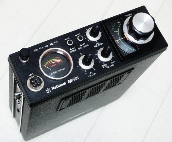 RJX-601 50MHz National ポータブル無線機 ナショナル AM⁄FM 送受信OK