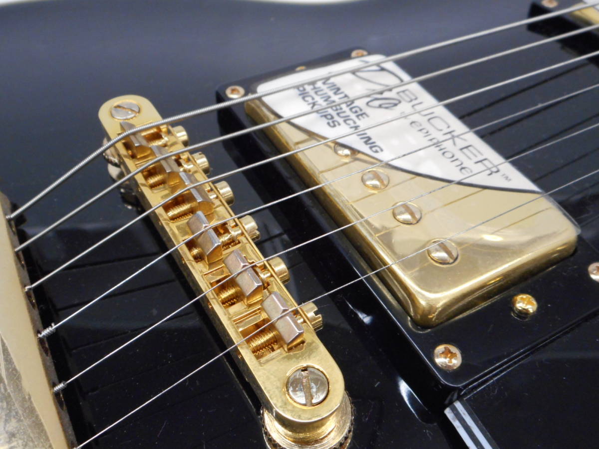 エレキギター エピフォン Epiphone Les Paul Custom Pro レスポールカスタムプロ ジャンク 909 6 エピフォン 売買されたオークション情報 Yahooの商品情報をアーカイブ公開 オークファン Aucfan Com