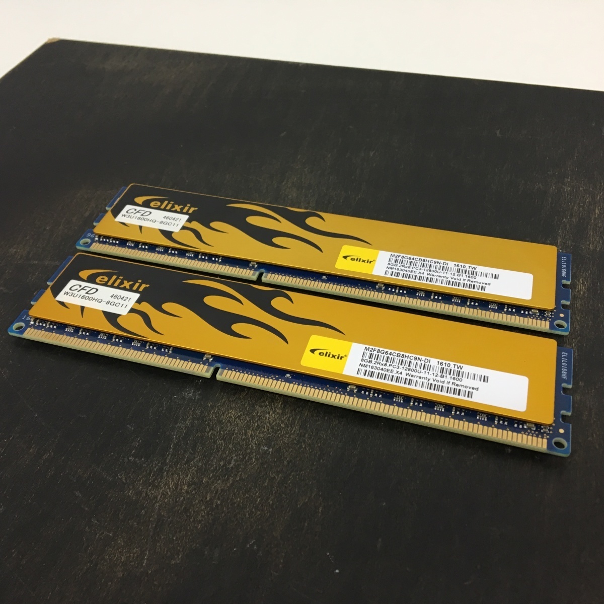 【人気，最新作】 elixir DDR3 PC3-12800U-11-12-B1 8GB&times;2 動作確認未 ジャンク扱い 大阪市内 引取歓迎 20942(8GB)｜売買されたオークション情報、yahooの商品情報をアーカイブ公開 - オークファン DIMM