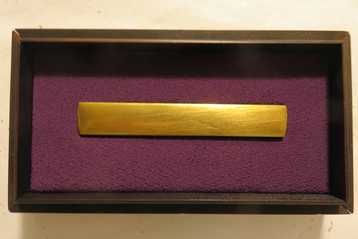 ◆小柄　二疋獅子図　無銘　傍後藤◆_9