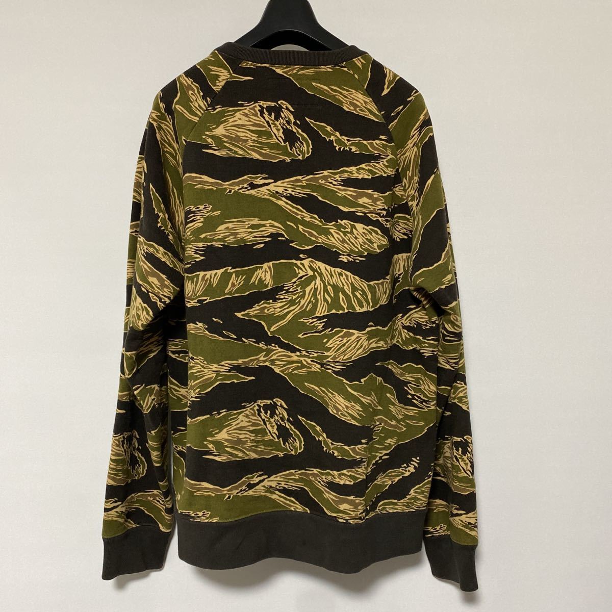 美品 ワコマリア タイガー ストライプ スウェット シャツ XL wacko