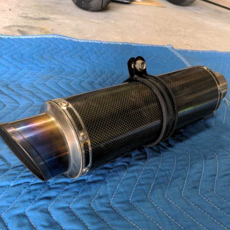 ストライカー チタンサイレンサー 60.5Φ 検ヨシムラ モリワキ ワイバン