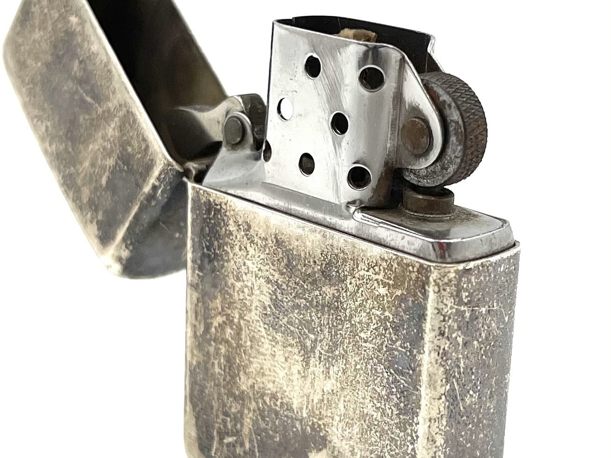 1円 希少・限定品】zippo ジッポ 無地 STERLING スターリング シルバー