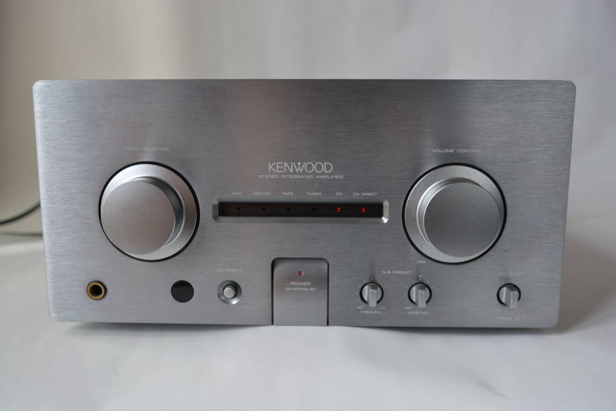 KENWOOD K'sプリメインアンプ A-1001（取扱説明書あり） アンプ