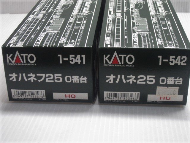 1-542 | オハネ25 1-541 HOゲージ KATO KATO(カトー) HO 0番台(各種)
