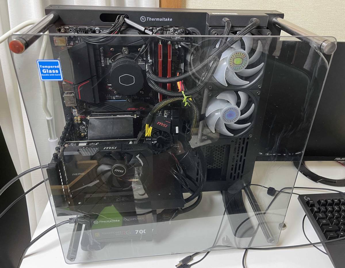 自作 ゲーミングPC AMD Ryzen 5 3600＋GeForce GTX 1650＋ゲーけミング
