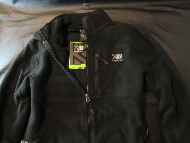 本物正規◆ Karrimor カリマー◆厚手フリースジャケット KS300 黒■L■新品/日本未入荷