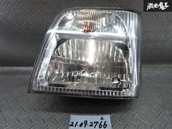 スバル純正 TT1 TT2 サンバー ハロゲン ヘッドライト ヘッドランプ 左側 助手席側 VC02-001 棚2L11