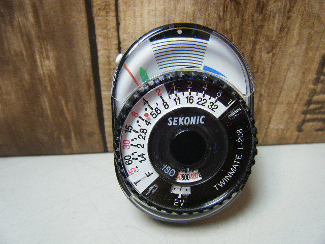 品質保証 3み7 SEKONIC 露出計 TWINMATE L-208 セコニック 入射 反射光測定 手のひらサイズ カメラ アクセサリー 送料120円(露出計)｜売買されたオークション情報、yahooの商品情報をアーカイブ公開 - オークフ 露出計
