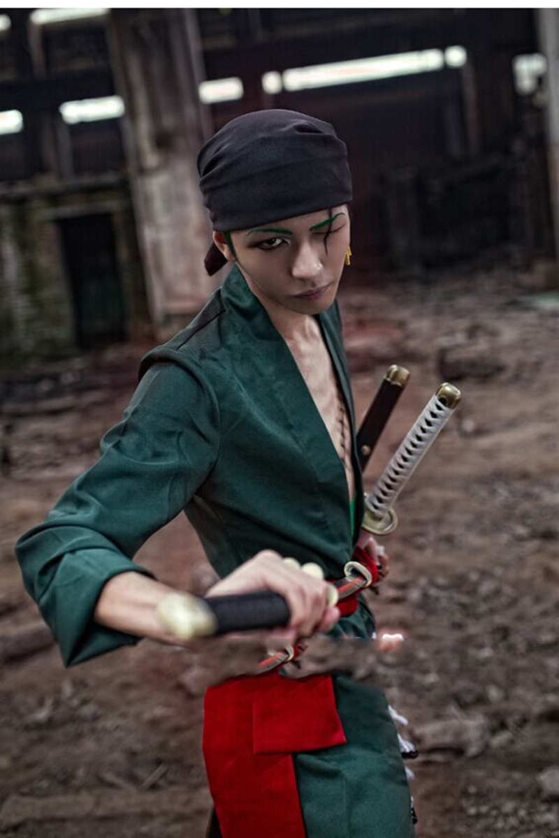One Piece ワンピース ロロノア ゾロ Roronoa Zoro コスプレ衣装 コスチューム Cosplay コスプレ衣装 売買されたオークション情報 Yahooの商品情報をアーカイブ公開 オークファン Aucfan Com