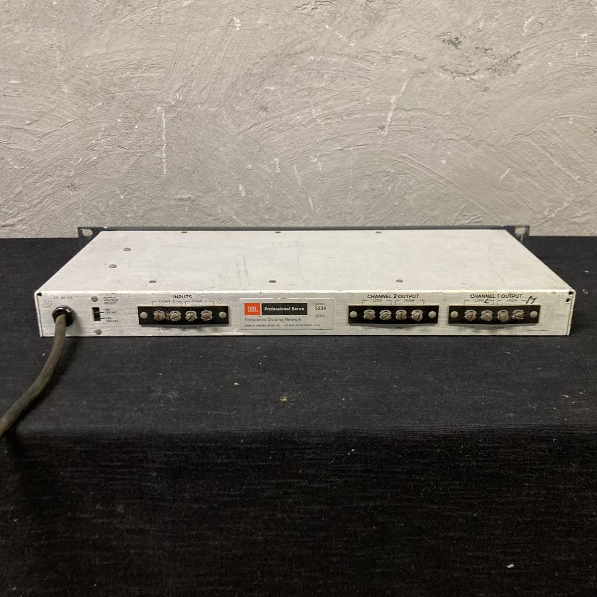 JBL 0 Vintage Professional Series Frequency Dividing Network Rack