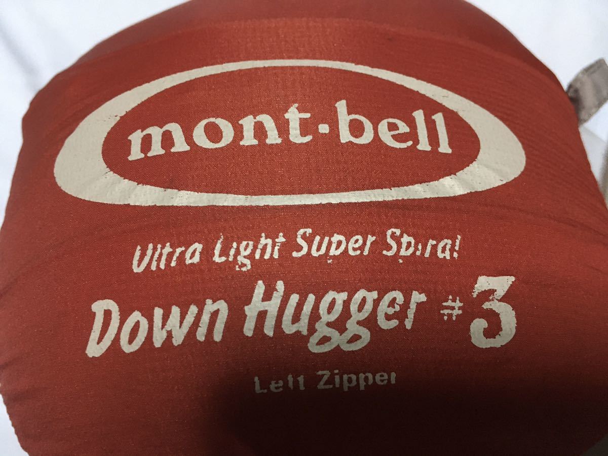 mont-bell U.L.スーパースパイラルダウンハガー モンベル ダウン LEFT