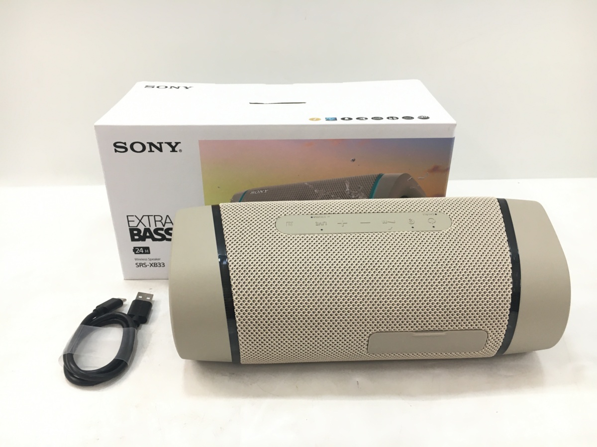 SONY EXTRA ブルートゥーススピーカー ブラック SRS-XB33 BASS BC