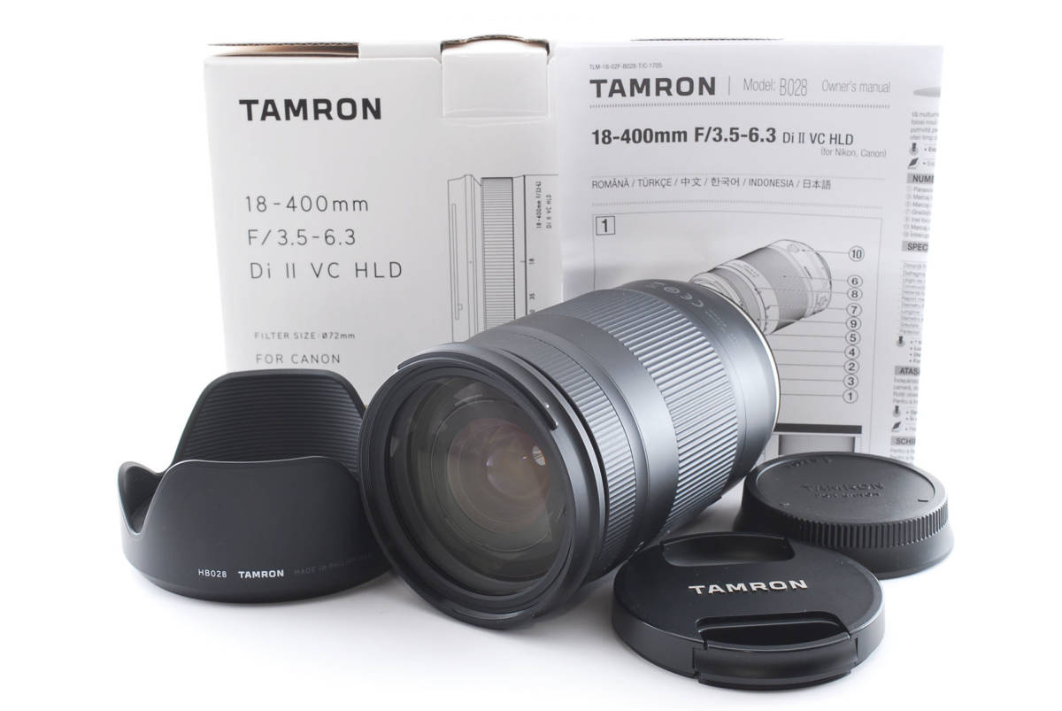 ■キャノン用 18-400mm F3.5-6.3 Di II VC HLD 送料無料 Canon EF-S 10-22mm F3.5-4.5 USM 広角ズームレンズ