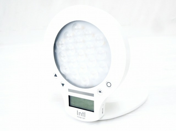 HFY139 ☆良品☆ ムーンムーン 光目覚まし時計 inti4s シルバー Amazon