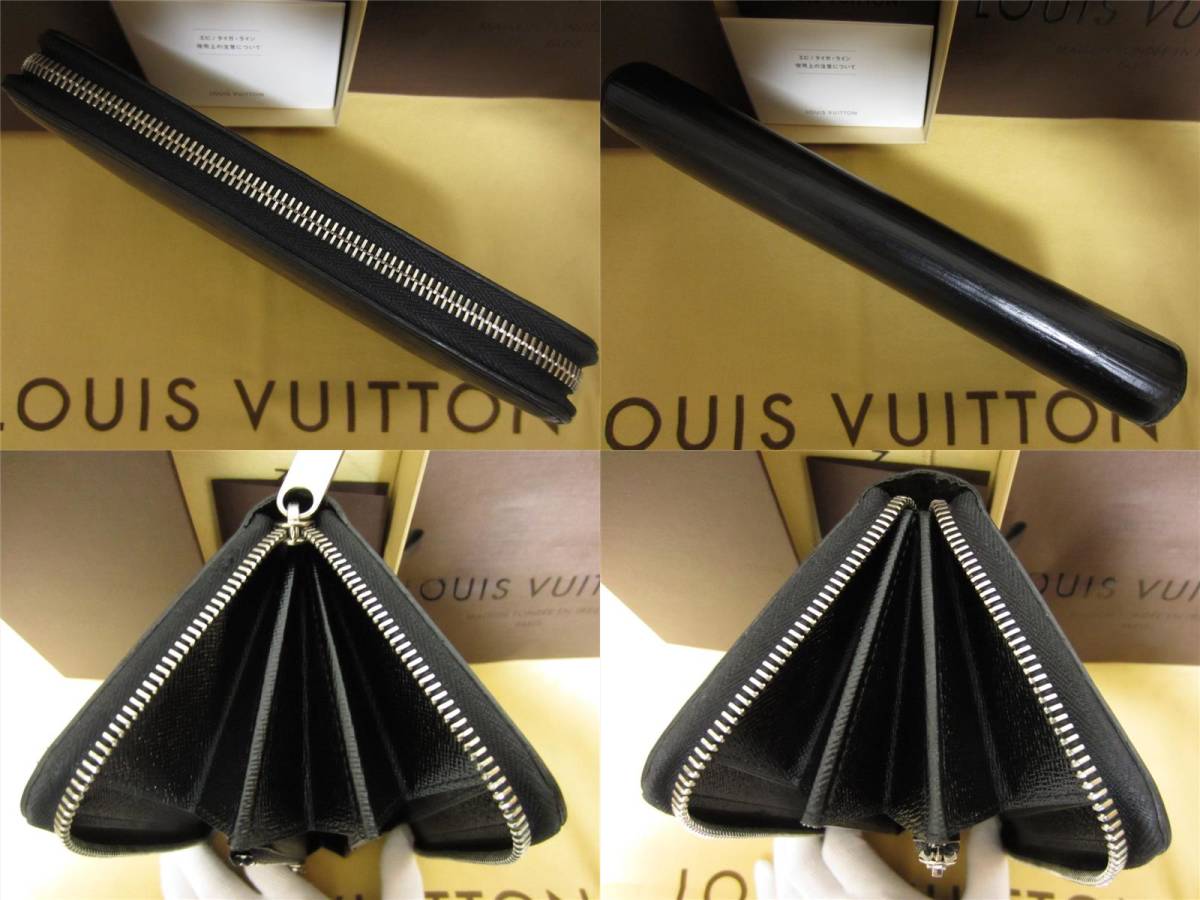 ☆正規品☆LOUIS VUITTON ルイヴィトン エピ ノワール ジッピー 