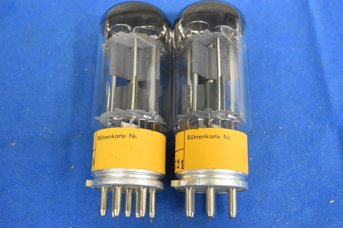 送料無料!!】SIEMENS シーメンス Z2c ペア 真空管 箱付 ①【現状渡し品