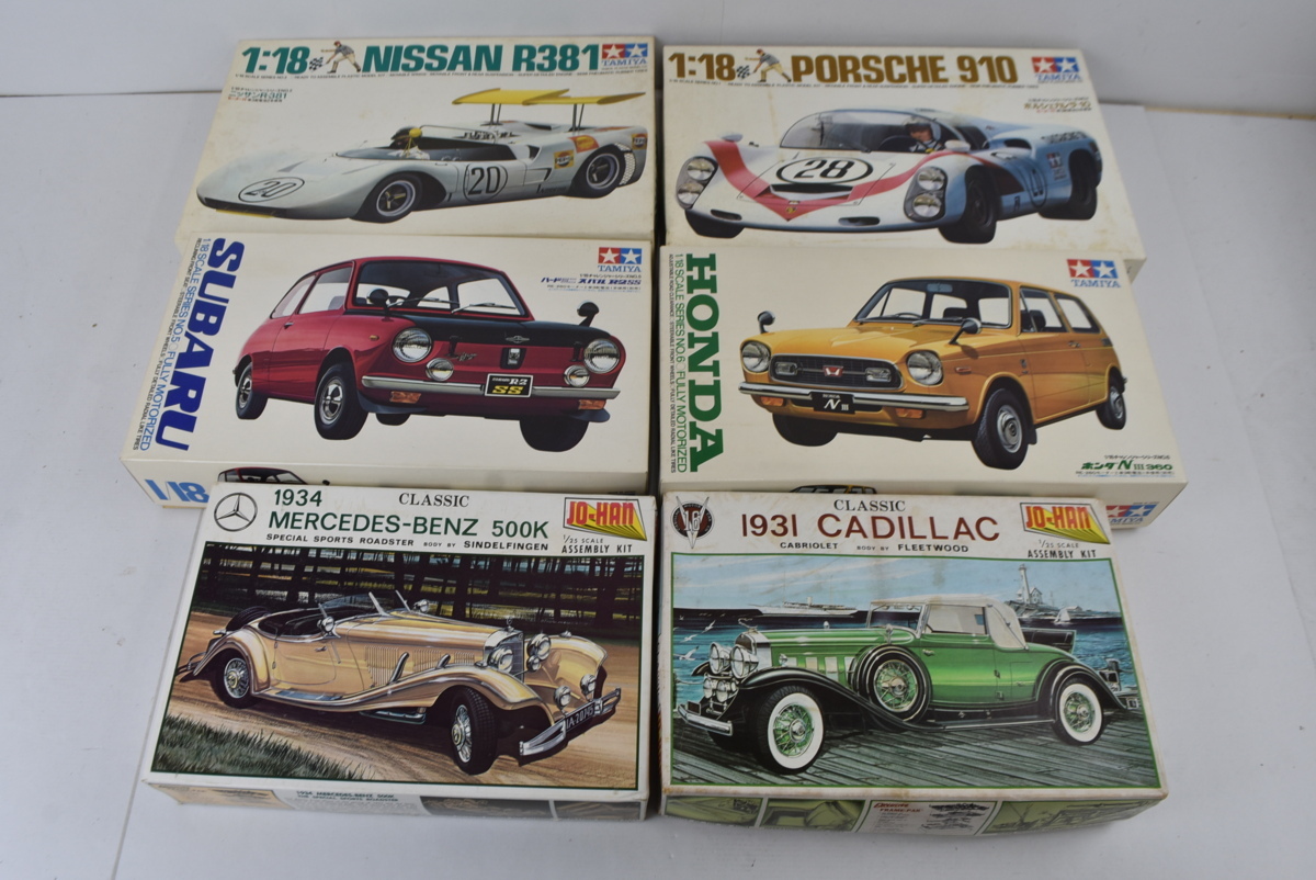【人気セール，限定SALE】 04y1517 車 プラモデル 6箱セット TAMIYA/JO-HAN タミヤ ニッサンR-381/ポルシェカレラ-10/ジョーハン 1931 CADILLAC 他 ジャンク品(自動車)｜売買されたオークション情報、yahooの商品情報をアーカイブ公 その他
