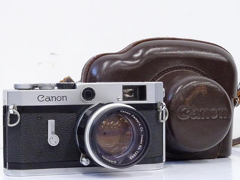 ●○Canon P型(Populaire) 50mm F1.4 ポピュレール レンジファインダーカメラ レンズ/ケース付 キャノン○●009739001○●