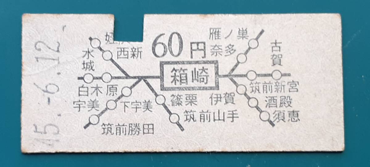 地図式乗車券の楽しみ（2）駅売りの地図式硬券 』東京の旅行記 | 国鉄 
