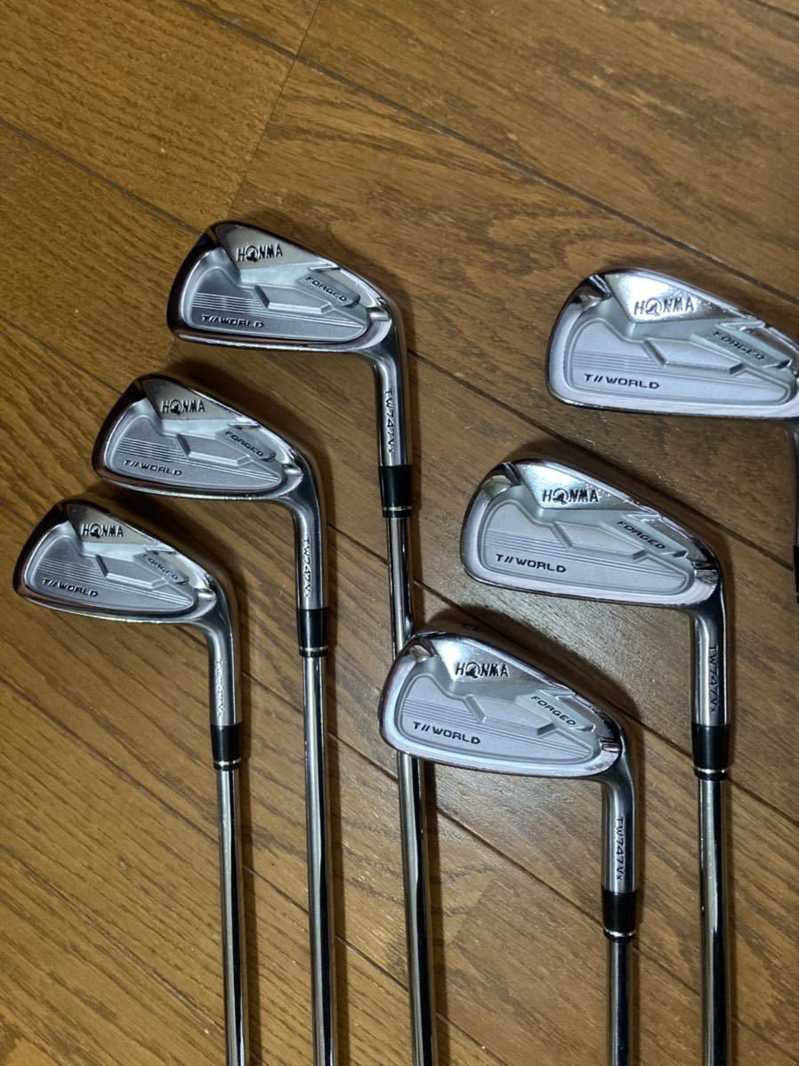 お得，大人気 ホンマ ツアーワールド 747VX モーダス3 ツアー120 フレックスS 6本組 右用(ホンマ)｜売買されたオークション情報、yahooの商品情報をアーカイブ公開 - オークファン 男性右きき用