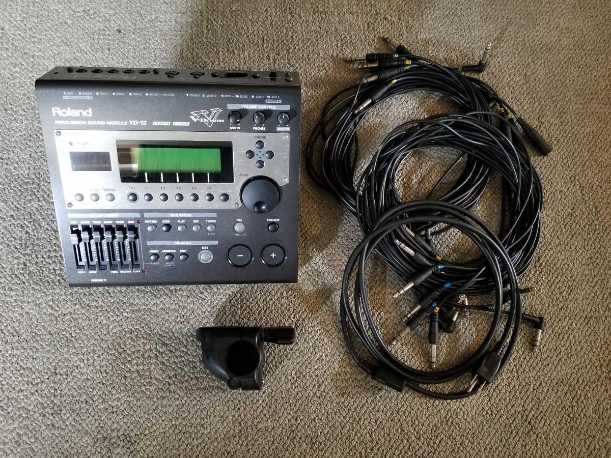 Roland V-Drums TD-12 音源モジュール 液晶難あり Roland TD-12 V