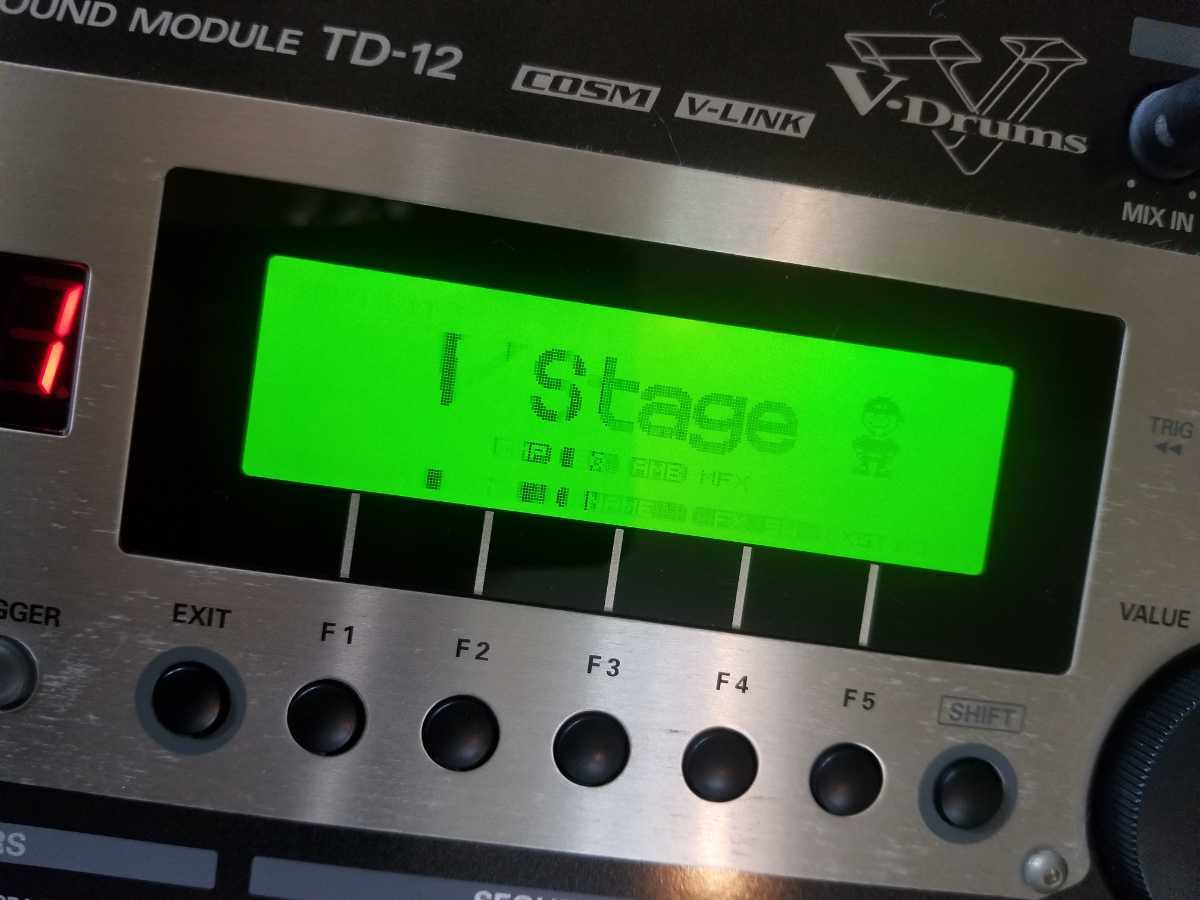 Roland V-Drums TD-12 音源モジュール 液晶難あり Roland TD-12 V