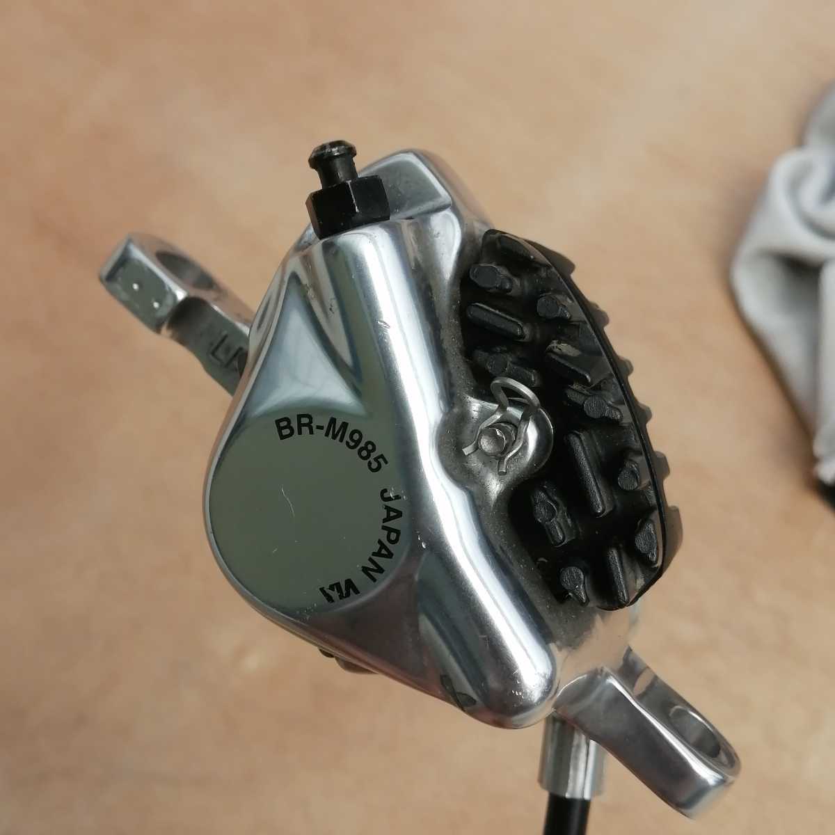 BL-M988B BR-M985 XTR ブレーキレバー、キャリパー 前後セット 中古