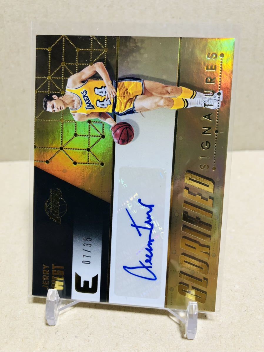 NBA Panini Essentials Jerry West Autograph /#35