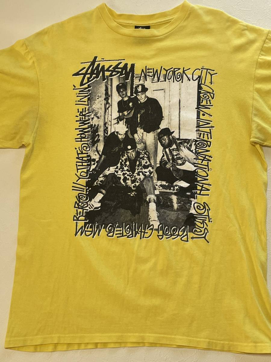 stussy ステューシー Tシャツ　new york city crew　L