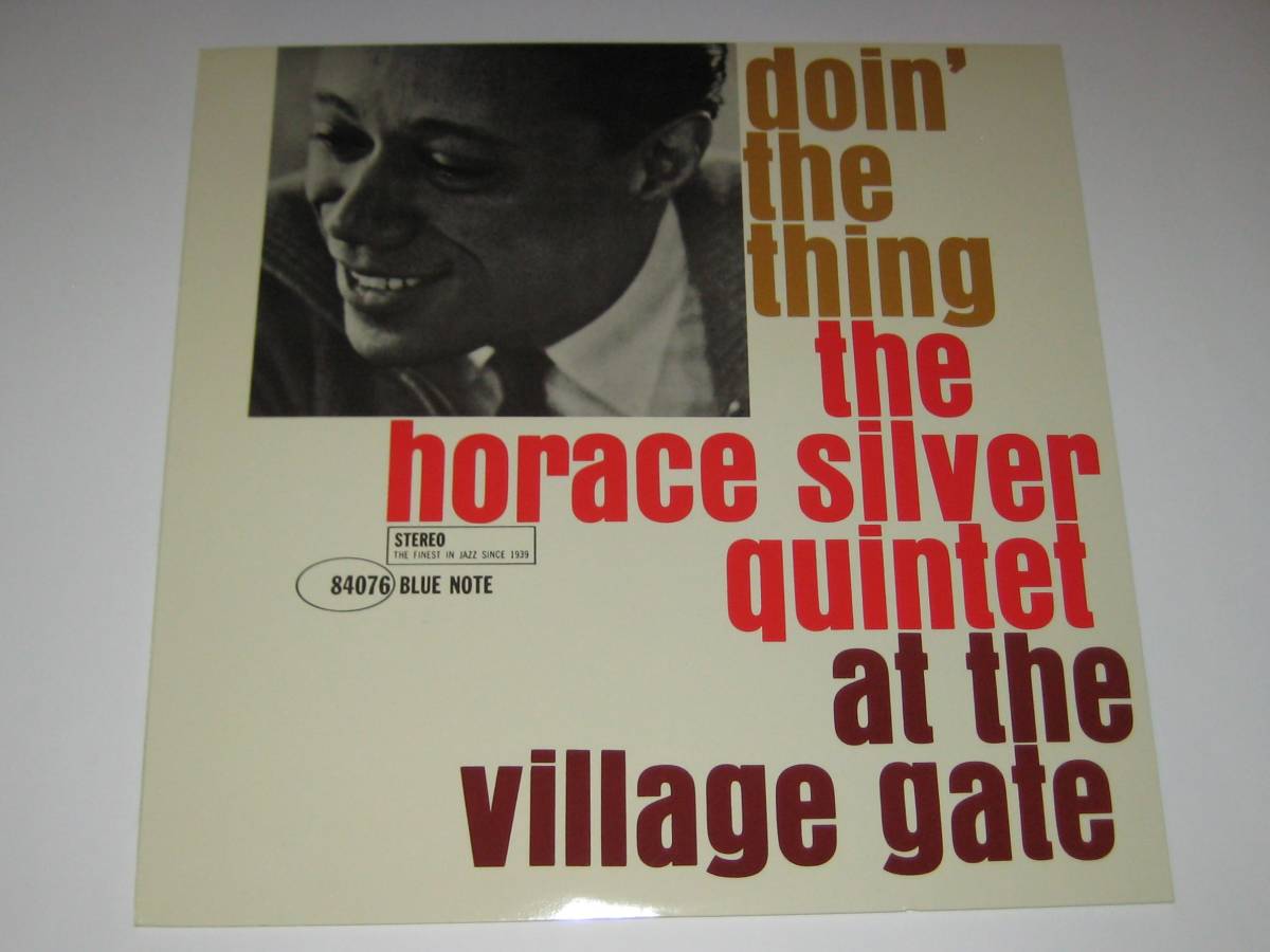 ⁄ ヴィレッジ・ゲイトの夜 Blue Note国内盤レコードドゥーイン・ザ