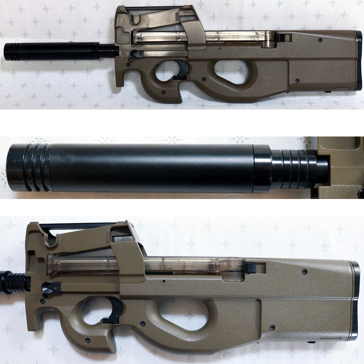 トイテック プロジェクト90 P90 0 PROJECT オリーブドラブ TOYTEC Toy