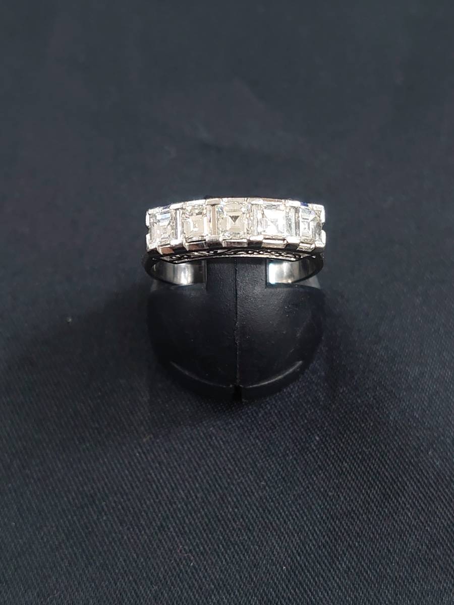 指輪 pt900 - Pt900 D1.01ct サイズ11.7号 6.23g 天然ダイヤモンド 