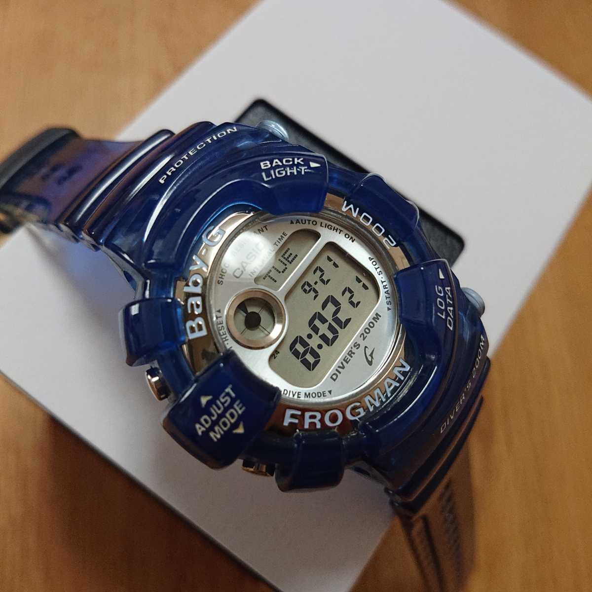新品 CASIO カシオ BABY-G ベビーG FROGMAN フロッグマン 腕時計 BGW 