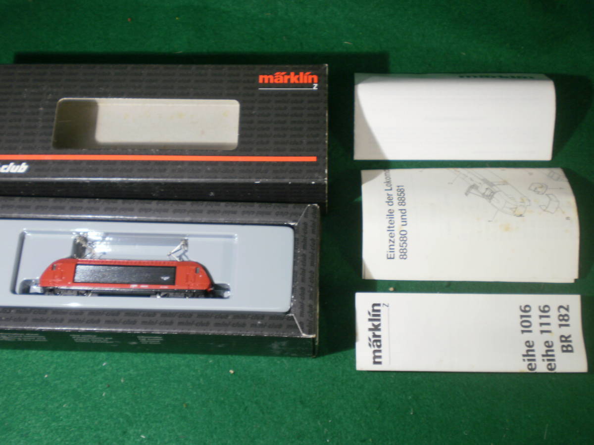 メルクリン Zゲージ SMZ OBB Hercules ヘラクレス BR 182