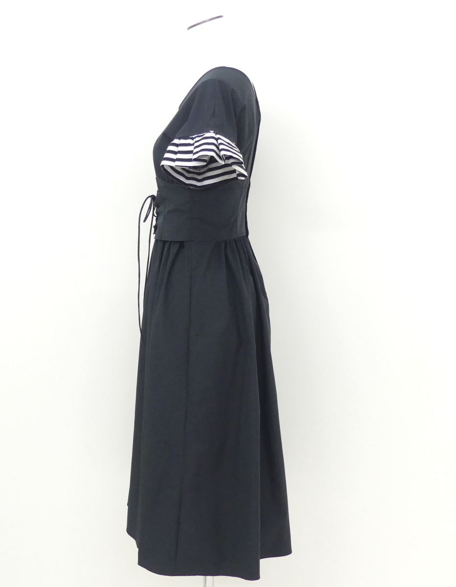美品 BORDERS at BALCONY ダンスキン コラボ エアリーパーカー ELLE