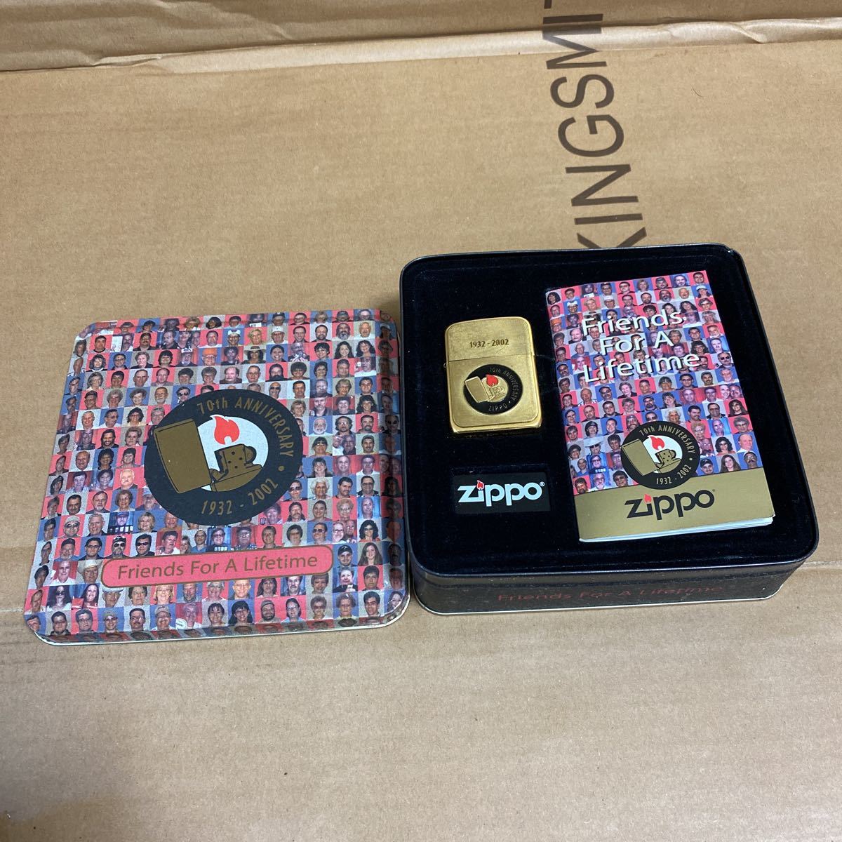 Yahoo!オークション 「70周年」Zippo (ライター) の落札相場 「zippo 