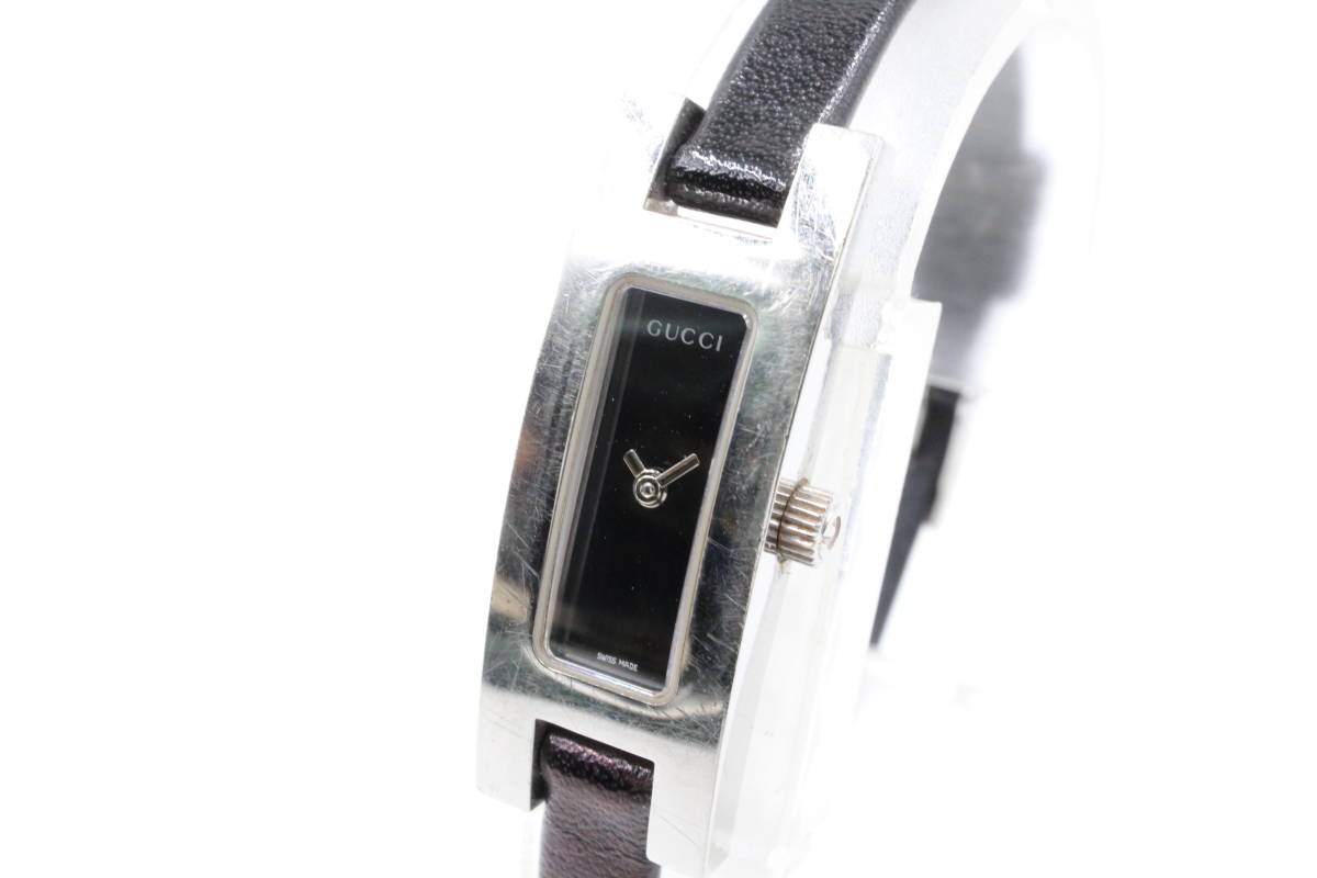 新作登場，人気SALE GUCCI グッチ 3900L クォーツ/QZ レディース 腕時計 シルバー ブラック文字盤 付属品あり(女性用)｜売買されたオークション情報、yahooの商品情報をアーカイブ公開 - オークファン 女性用
