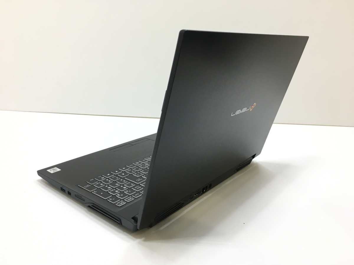 美品☆IIYAMA LEVEL ゲーミングPC 15.6型 i7-10750H 2.60GHz 16GB 