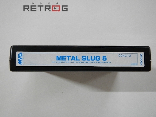 メタルスラッグ5 業務用 MVS ネオジオ NEOGEO｜ネオジオ