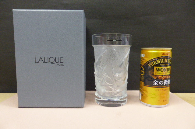  共箱 保管品 ラリック クリスタルガラス LALIQUE Crystal イロンデル タンブラーグラス 1345600 高さ12.7cm(クリスタルガラス)｜売買されたオークション情報、yahooの商品情報をアーカイブ公開 - オー クリスタルガラス