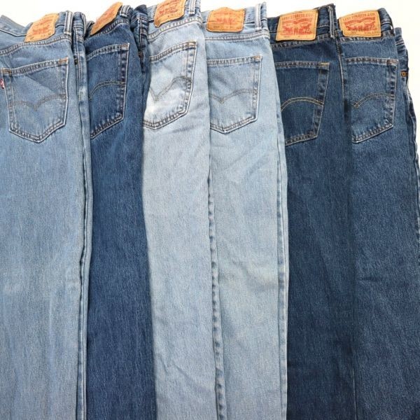 超激得，豊富な リーバイス デニムパンツ 550 set 紺薄 アタリ カジュアル 他 38/36 6枚セット まとめ売り USA古着卸 1円スタート 最落なしME2913(W37以上)｜売買されたオークション情報、yahooの商品情報をアーカイ W37以上