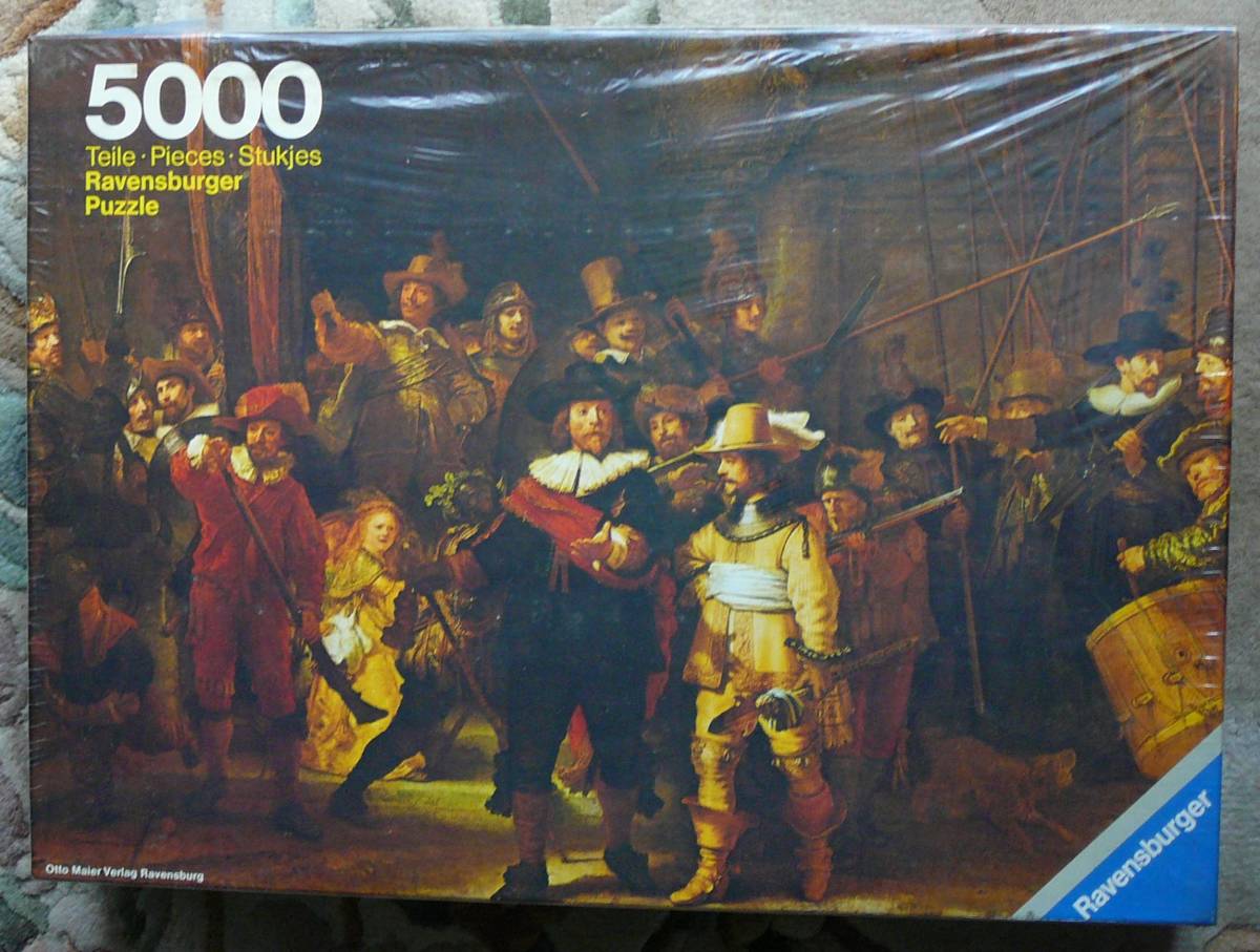 SALE，人気SALE The Night Watch Ravensburger Pazzle 5000ピース(ジグソーパズル)｜売買されたオークション情報、yahooの商品情報をアーカイブ公開 - オークファン ジグソーパズル