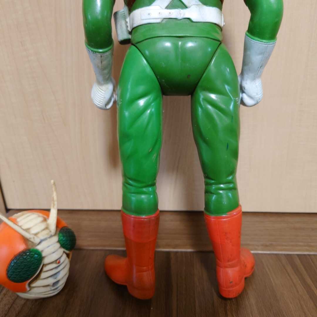 旧バンダイ 仮面ライダーV3 キングサイズ ソフビ 石森プロ 毎日放送