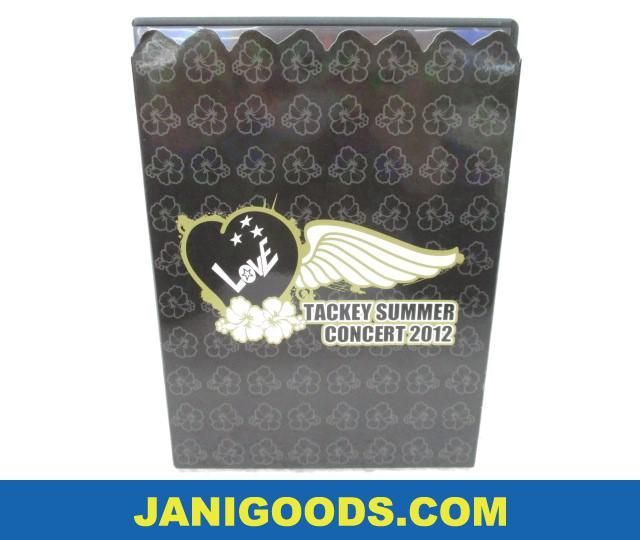 タッキー&翼 滝沢秀明 DVD TACKEY SUMMER LOVE CONCERT 2012 初回生産限定盤 【良品 同梱可】ジャニグッズ