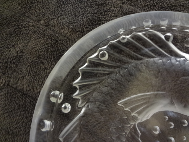 LALIQUE ラリック 灰皿 小物入れ 魚 ラリック LALIQUE 灰皿 Lalique