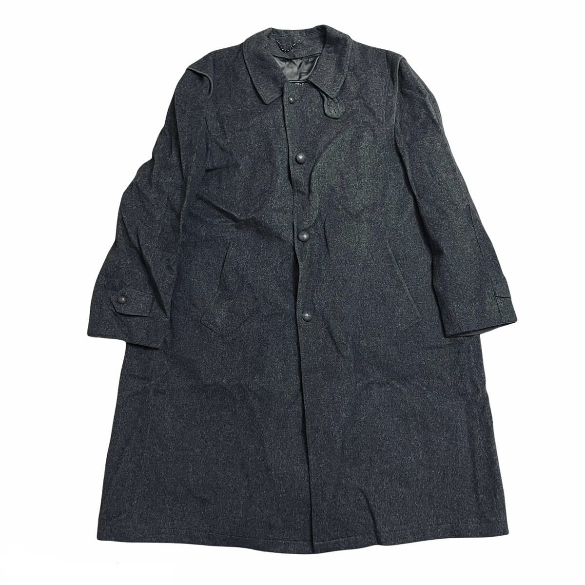 ビンテージ バーバリー ローデンコート グレー ライナー付き ウール