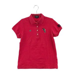 人気が高い レディース 中古 ゴルフウェア 1 ホワイト系 スヌーピー 刺繍 ポロシャツ 半袖 Peanuts パーリーゲイツ Gates Pearly レディースウェア Istccorp Com