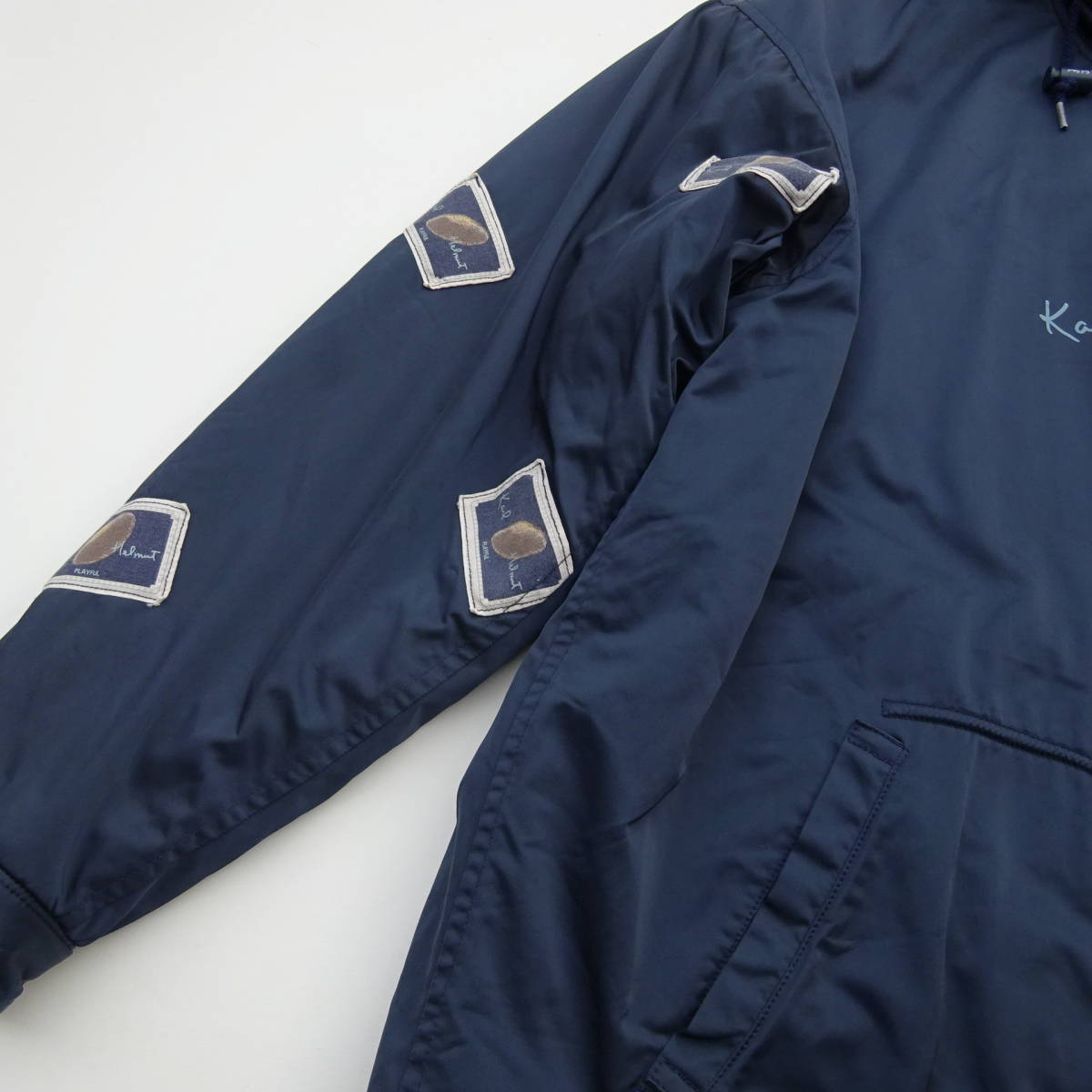 当時カールヘルム Karl Helmut中綿ナイロンパーカーKICK OFF UNITED WE 
