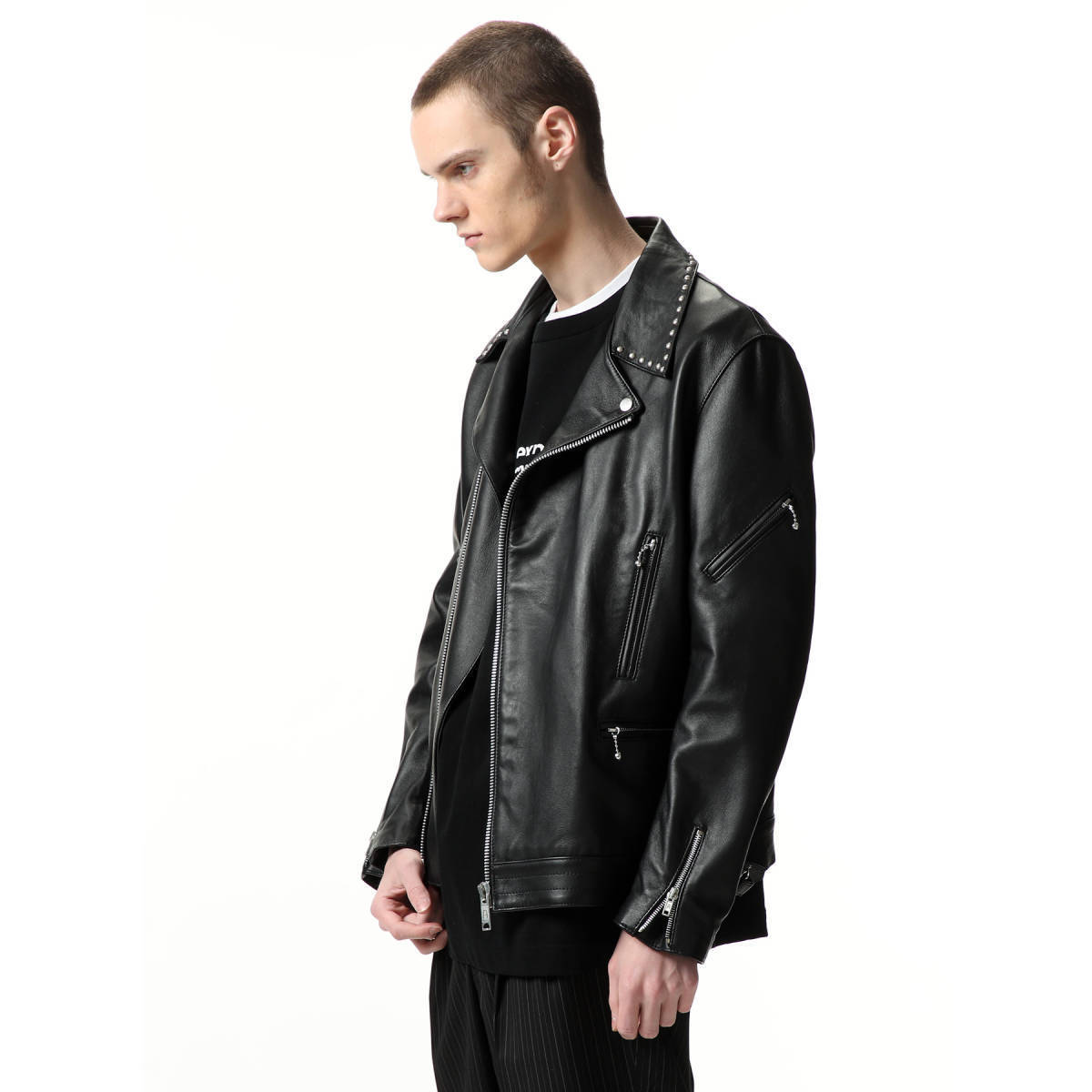 UE-212000 新品 2 □ 21AW uniform experiment JAMES GROSE LEATHER